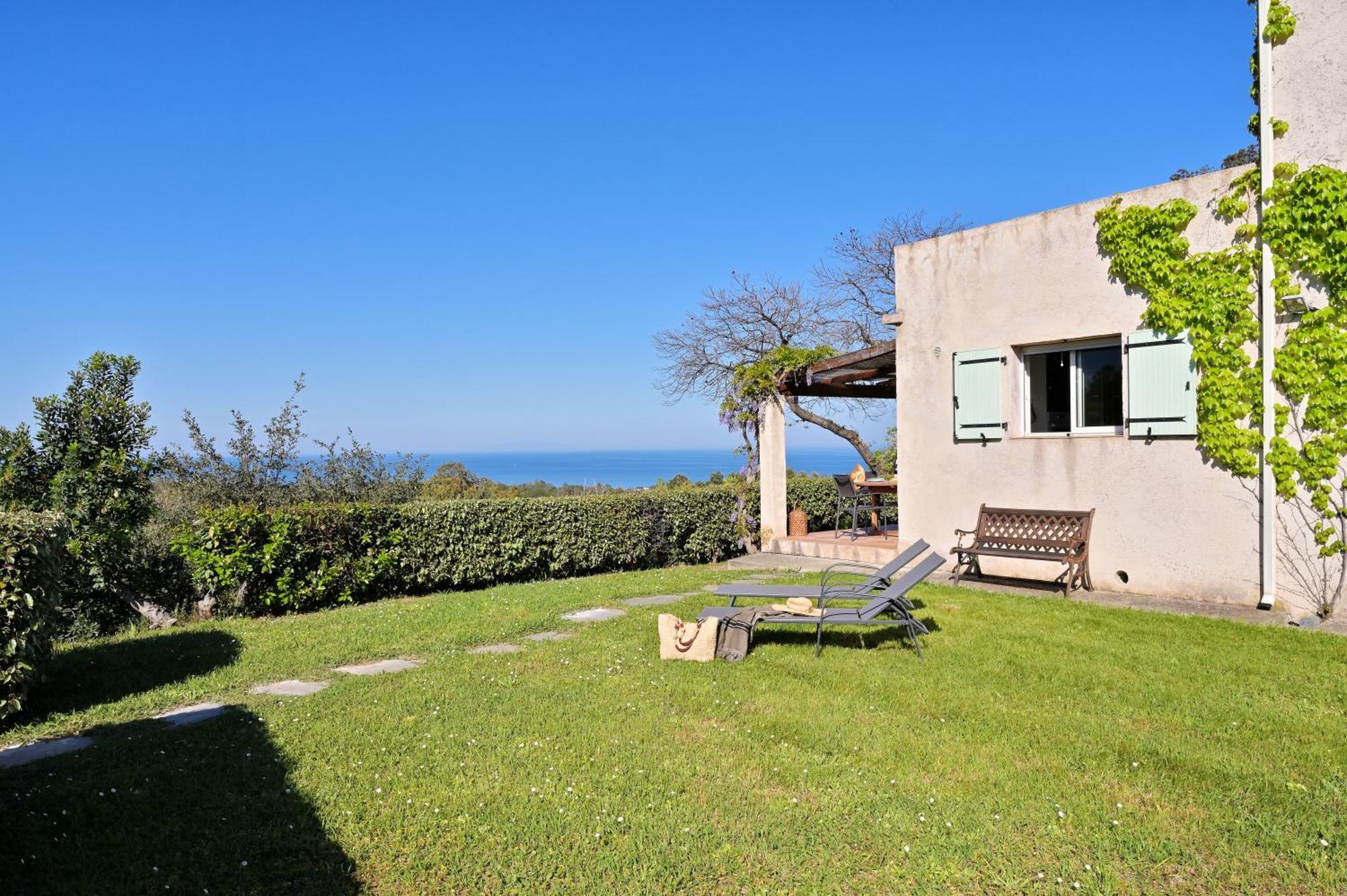 Domaine Punta Della Guardia Villa Vue Mer Dans Nature Protegee, Plage A 1,5 Km Червионе Экстерьер фото