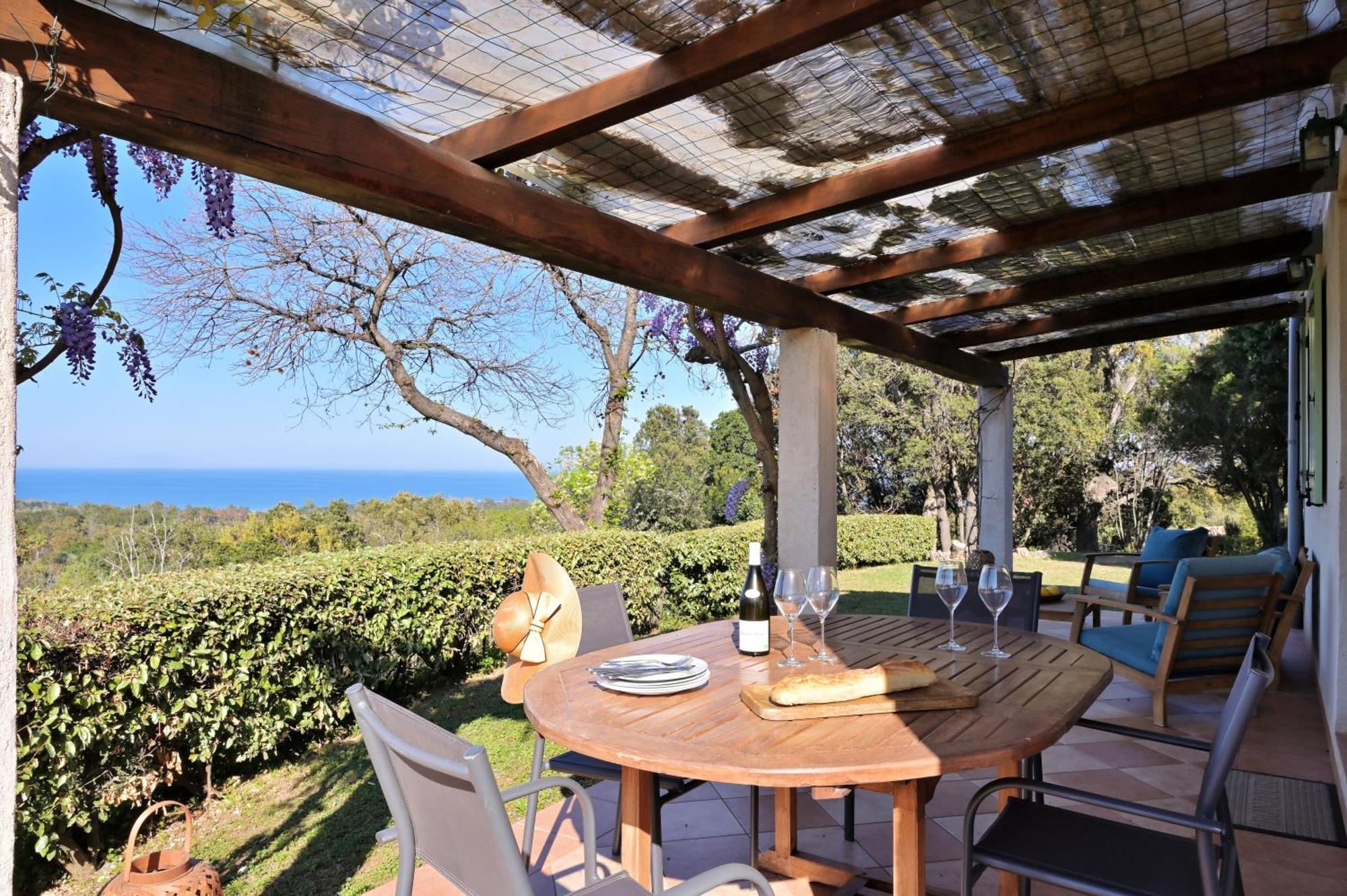 Domaine Punta Della Guardia Villa Vue Mer Dans Nature Protegee, Plage A 1,5 Km Червионе Экстерьер фото